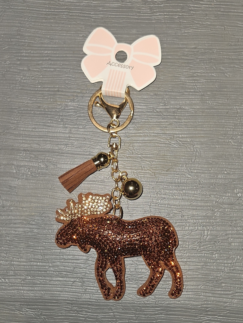 Moose Keychain Nwt
